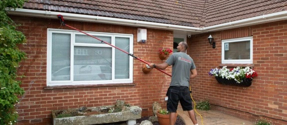 soffit and fascia cleaning in Staffordshire